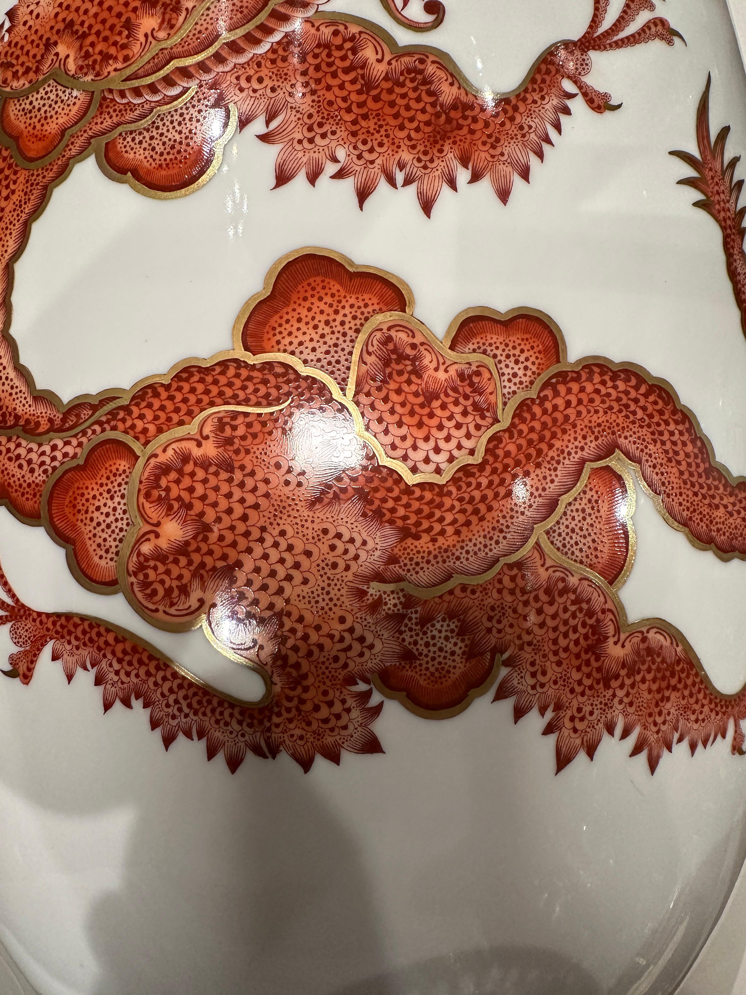 Vaso grande in porcellana tedesca, Rosenthal 20° secolo In condizioni ottime in vendita a New York, NY