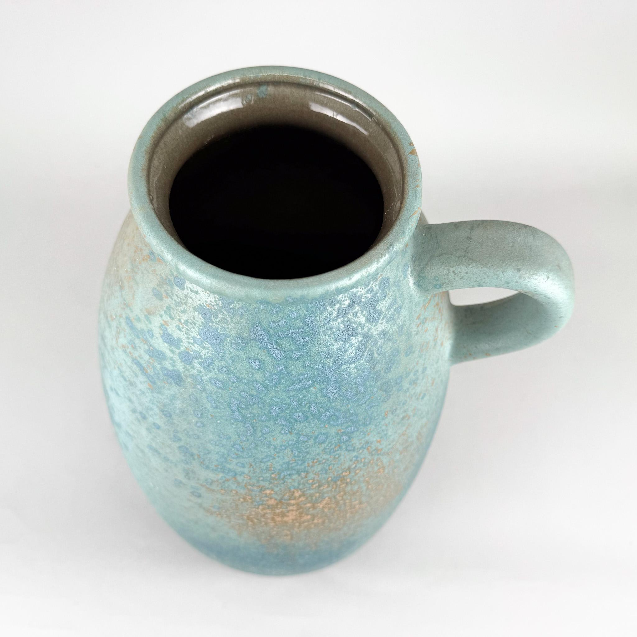 Tedesco Grande vaso da terra in ceramica tedesca di Scheurich Keramik, anni '70 in vendita