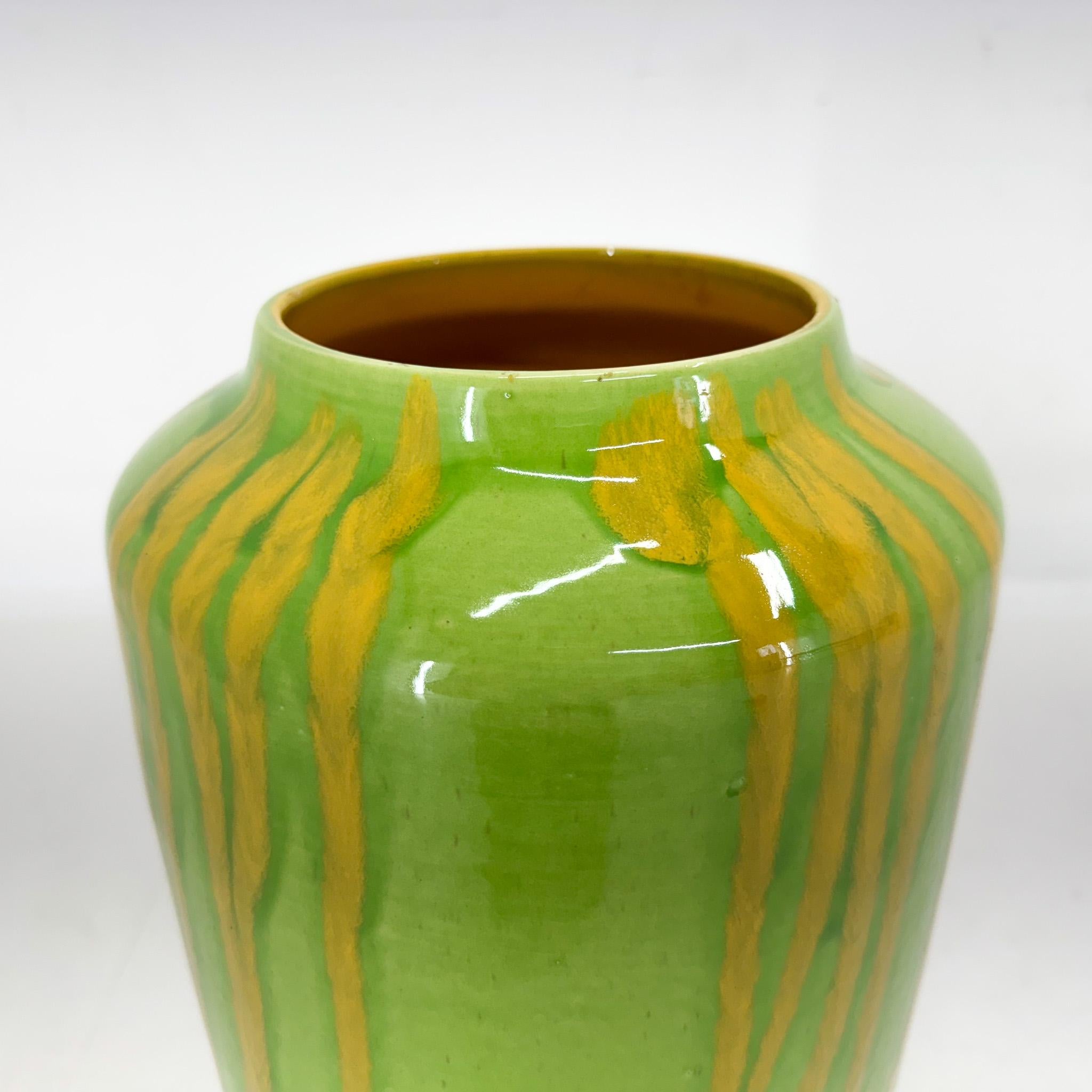 20ième siècle Grand vase de sol en poterie allemande de Scheurich Keramik, années 1970 en vente