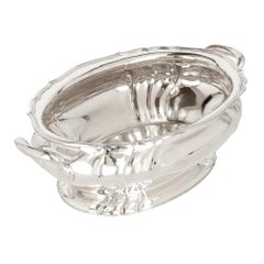 Large German Silver Bowl, Fully Hallmarked