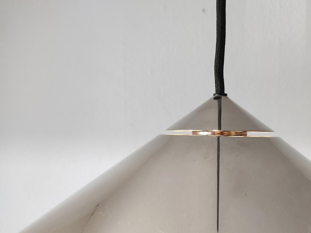 Mid-Century Modern Large German Vintage Adjustable Counterweight Pendant Lamp by Florian Schulz
