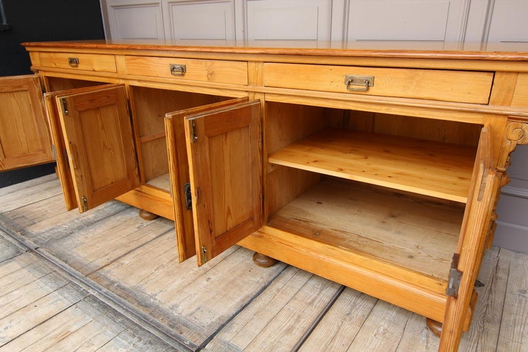 Large German Wilhelminian Shop Counter or Kitchen Island from around ...