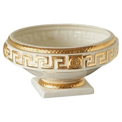 Centro de mesa grande de Studio Pottery italiano de mediados de siglo, estilo Gianni Versace, años 70