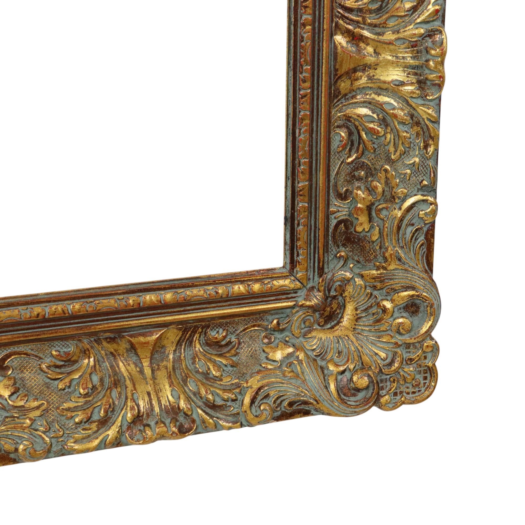 Large Gilded Baroque Frame XL Frame Painting Classic 107x87cm For Sale 4