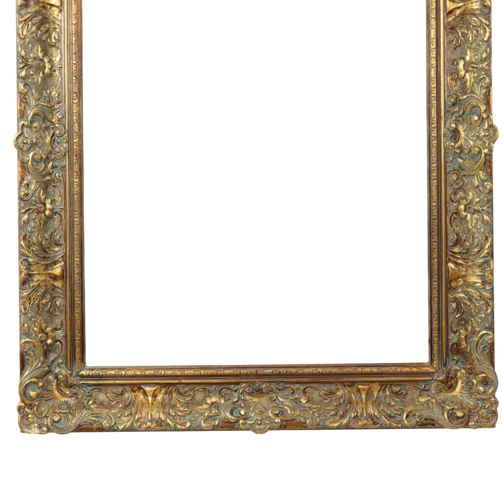 Gilt Large Gilded Baroque Frame XL Frame Painting Classic 107x87cm For Sale