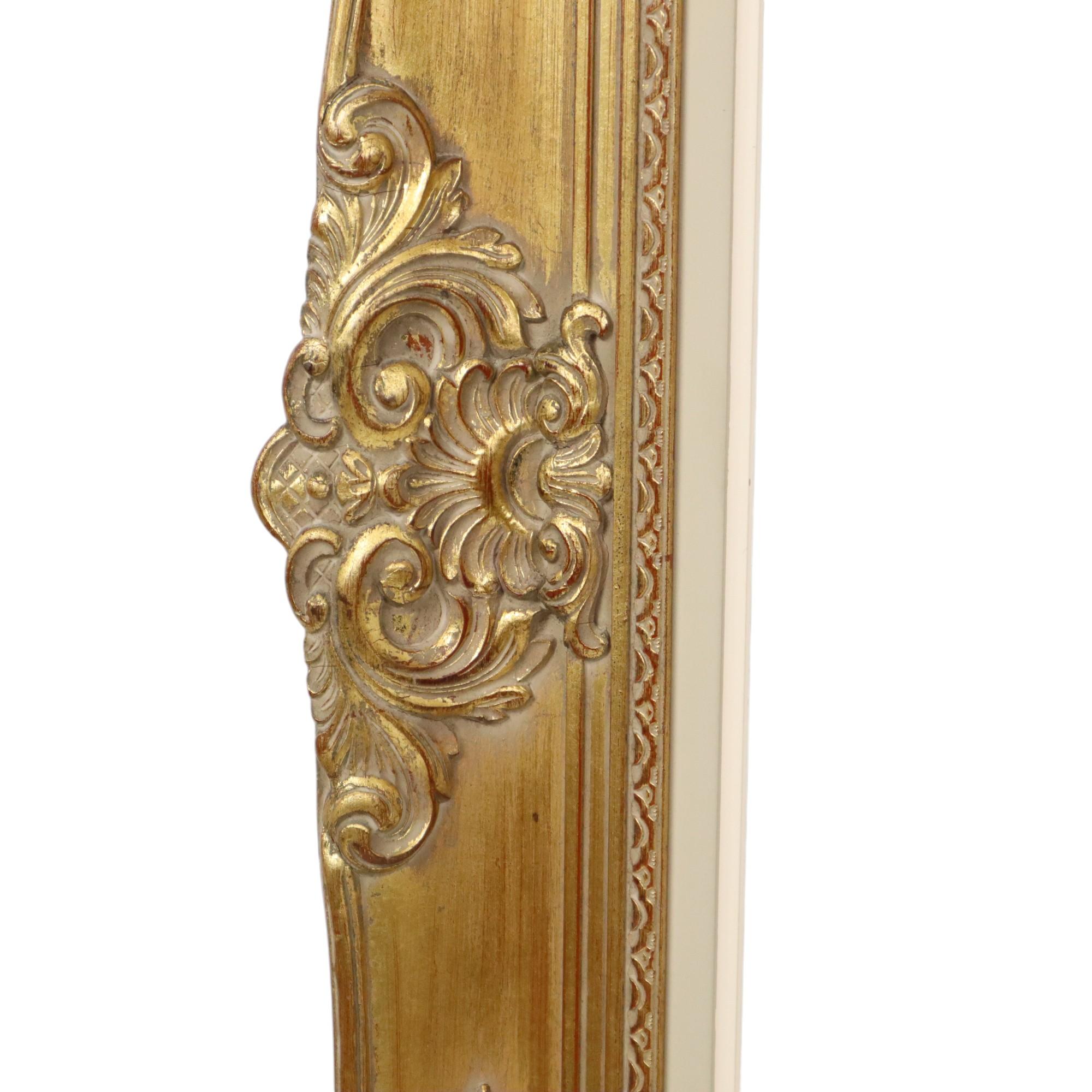 Large Gilded Baroque Frame XL Frame Painting Classic 113x84cm For Sale 2