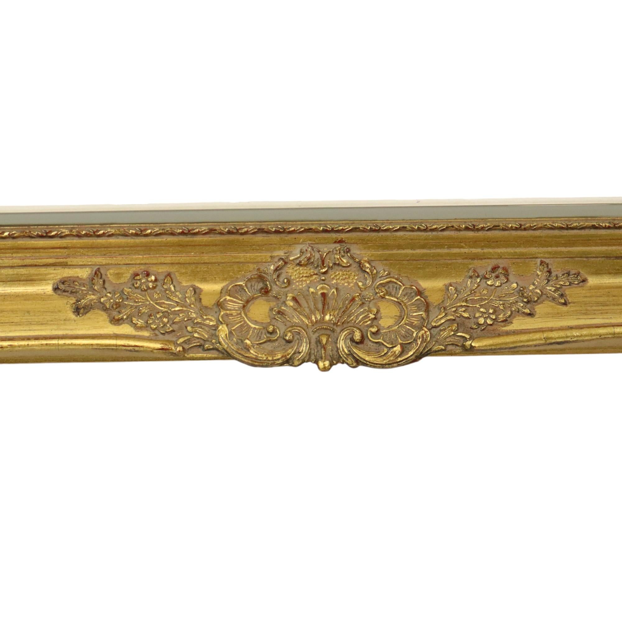 Gesso Large Gilded Baroque Frame XL Frame Painting Classic 120x70cm For Sale