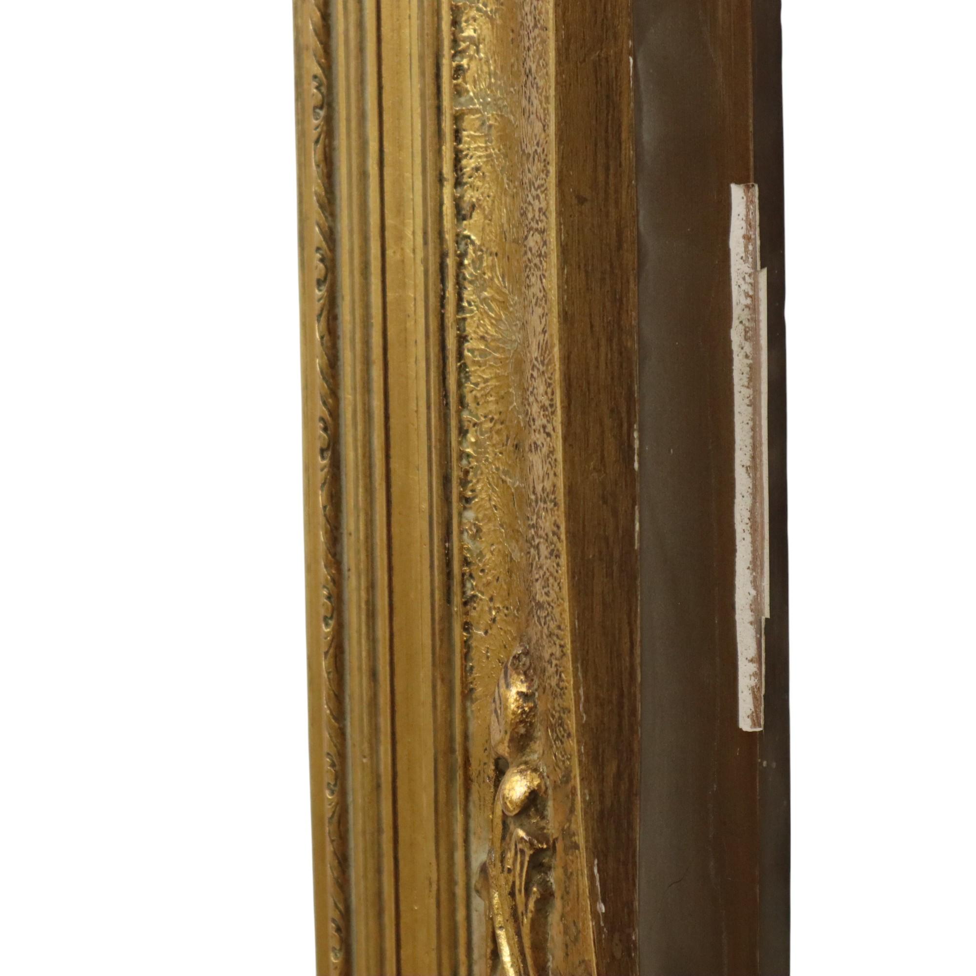 Großer vergoldeter Barockrahmen XL Rahmen Gemälde Klassisch 123x83cm im Angebot 9
