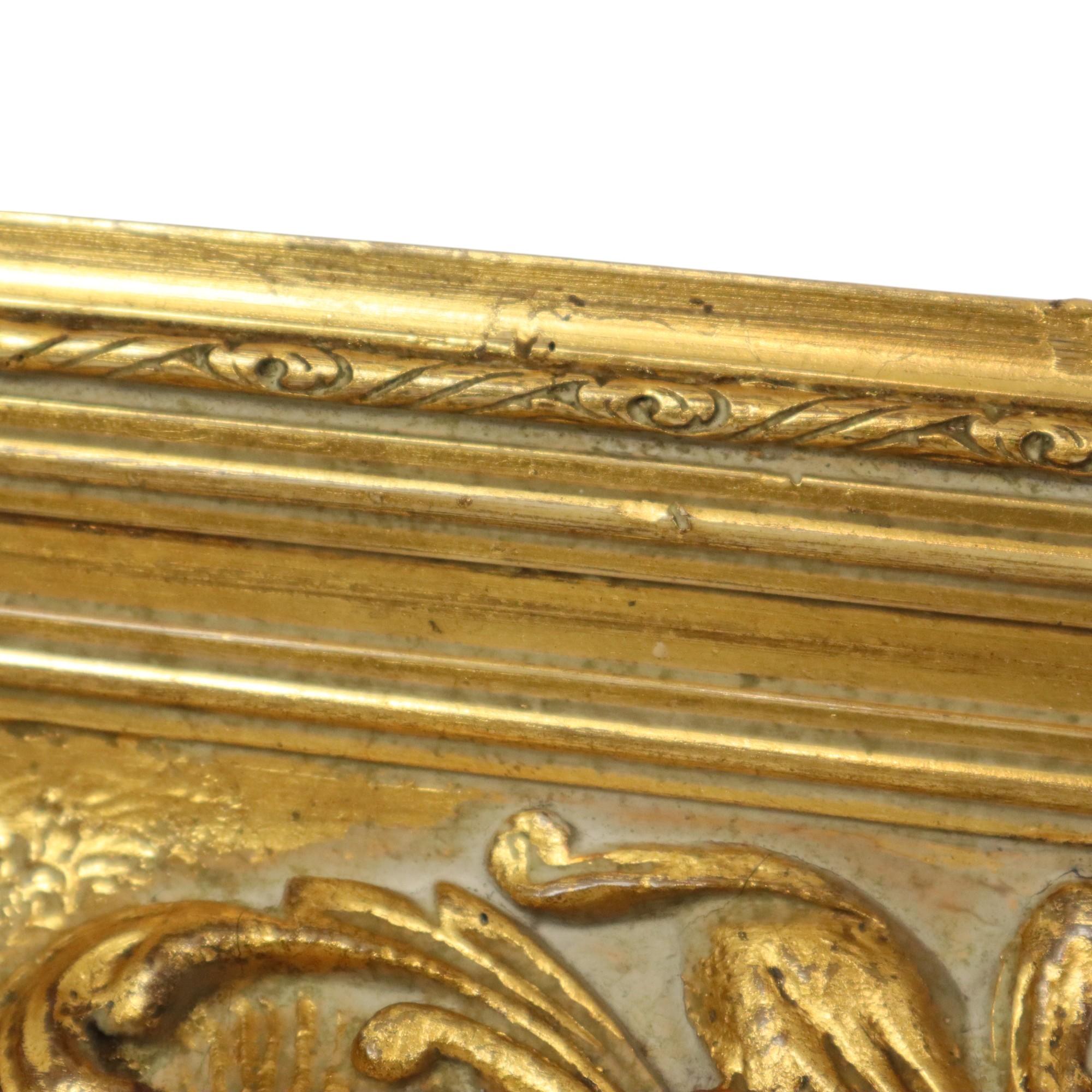 Großer vergoldeter Barockrahmen XL Rahmen Gemälde Klassisch 123x83cm im Angebot 11