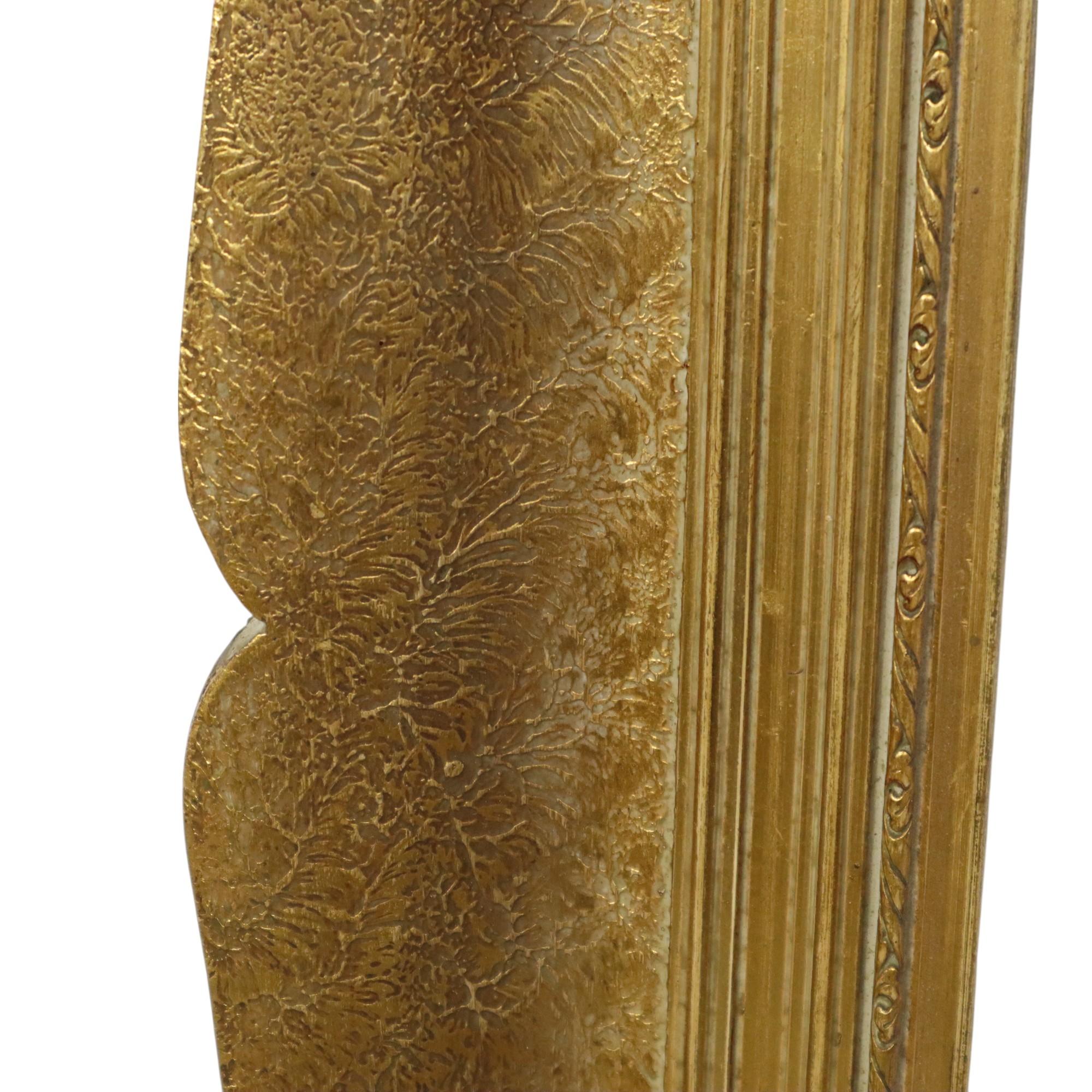 Großer vergoldeter Barockrahmen XL Rahmen Gemälde Klassisch 123x83cm im Angebot 3