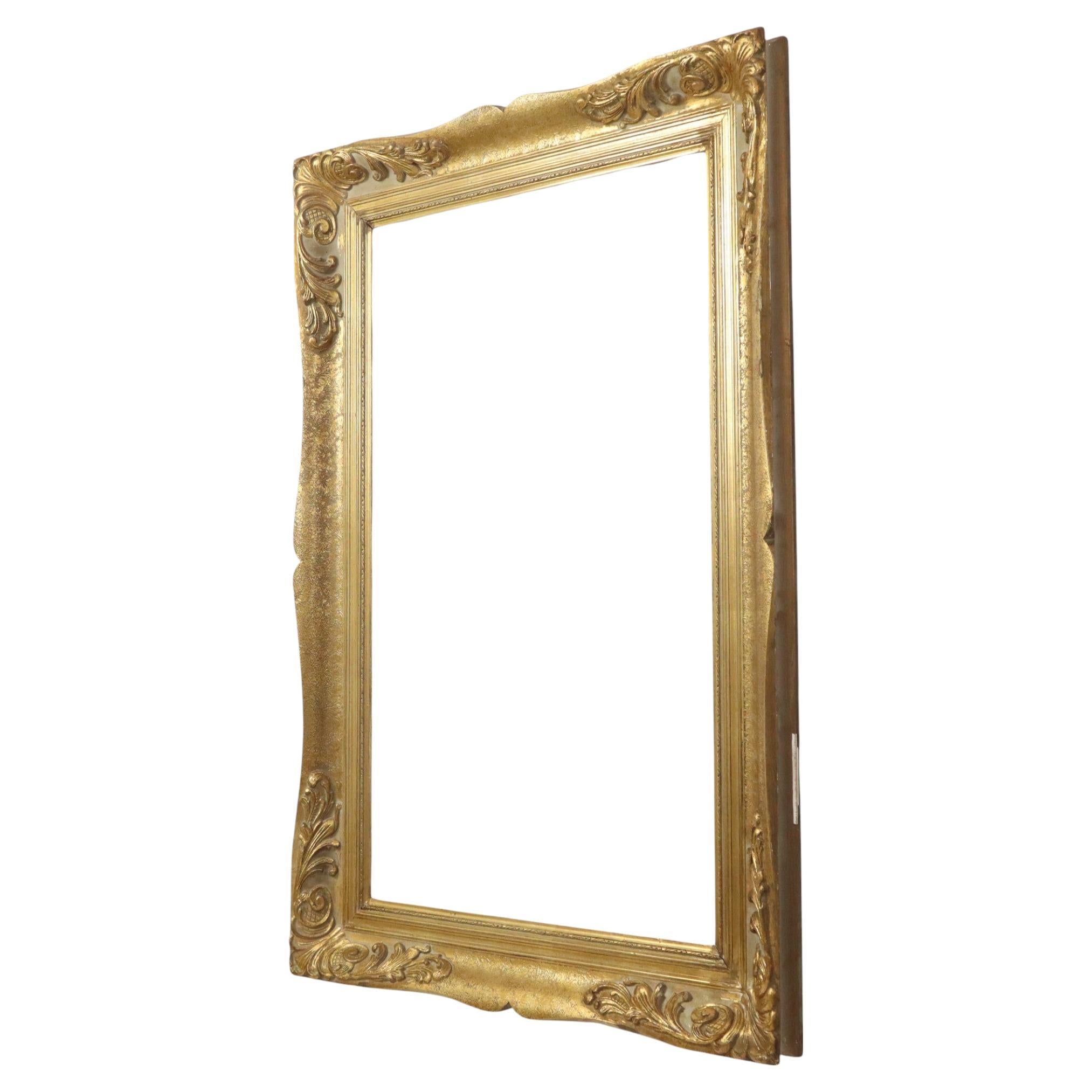 Large Gilded Baroque Frame XL Frame Painting Classic 123x83cm