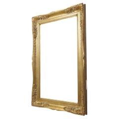 Grand Cadre Baroque Doré Cadre XL Peinture Classique 123x83cm