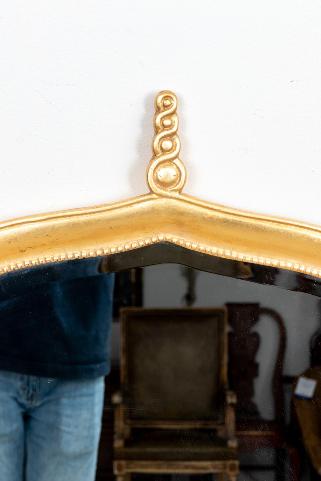 gold lozenge mirror