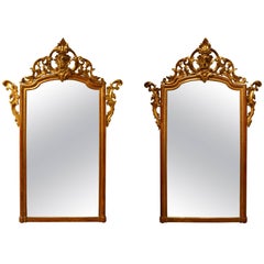 Antique Large Gilded Mirrors