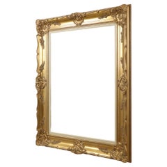 Large Gilded Wooden Baroque Frame XL Classic 104x84cm