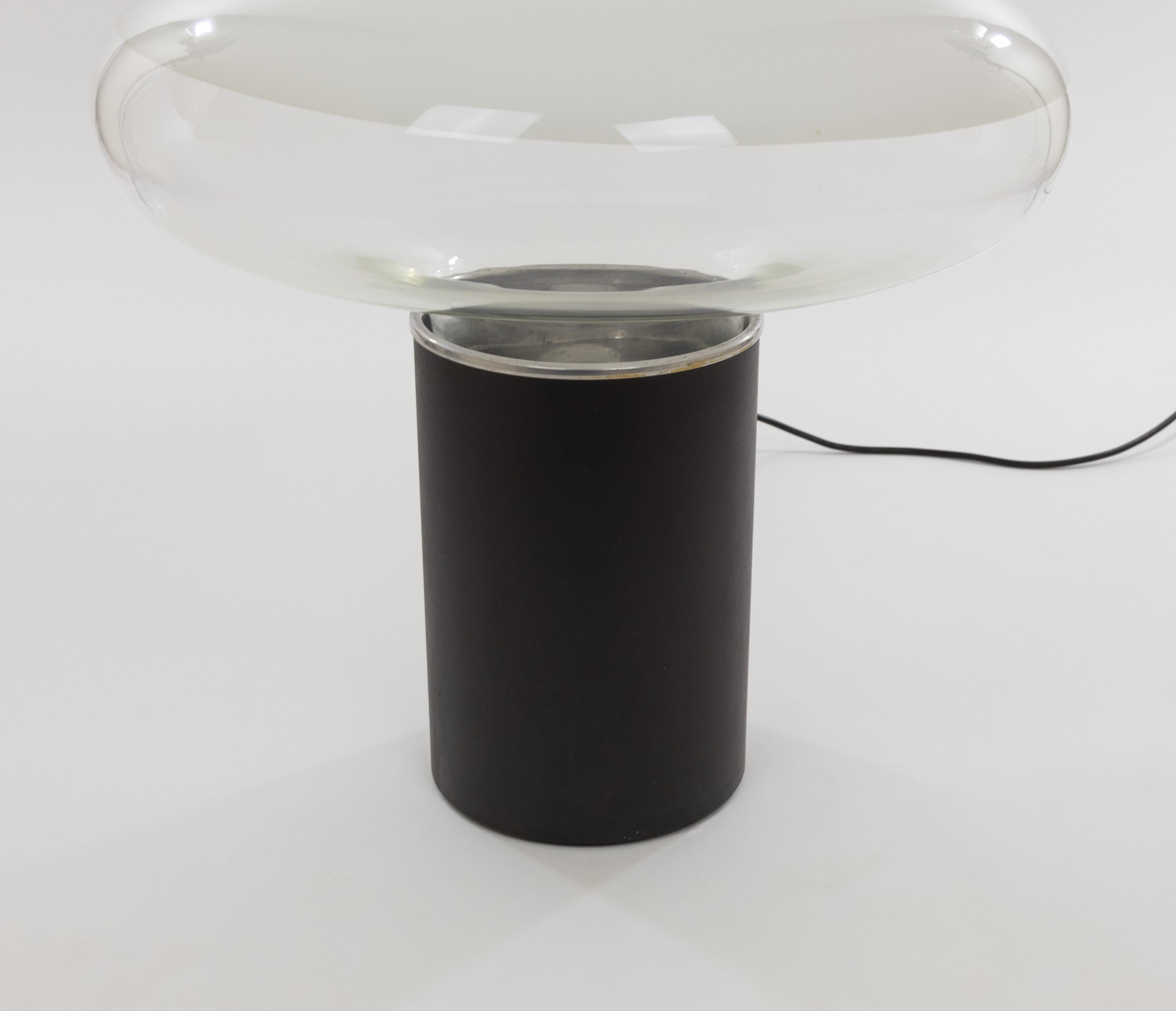 Large Gill Table lamp by Roberto Pamio for Leucos, 1960 For Sale 1