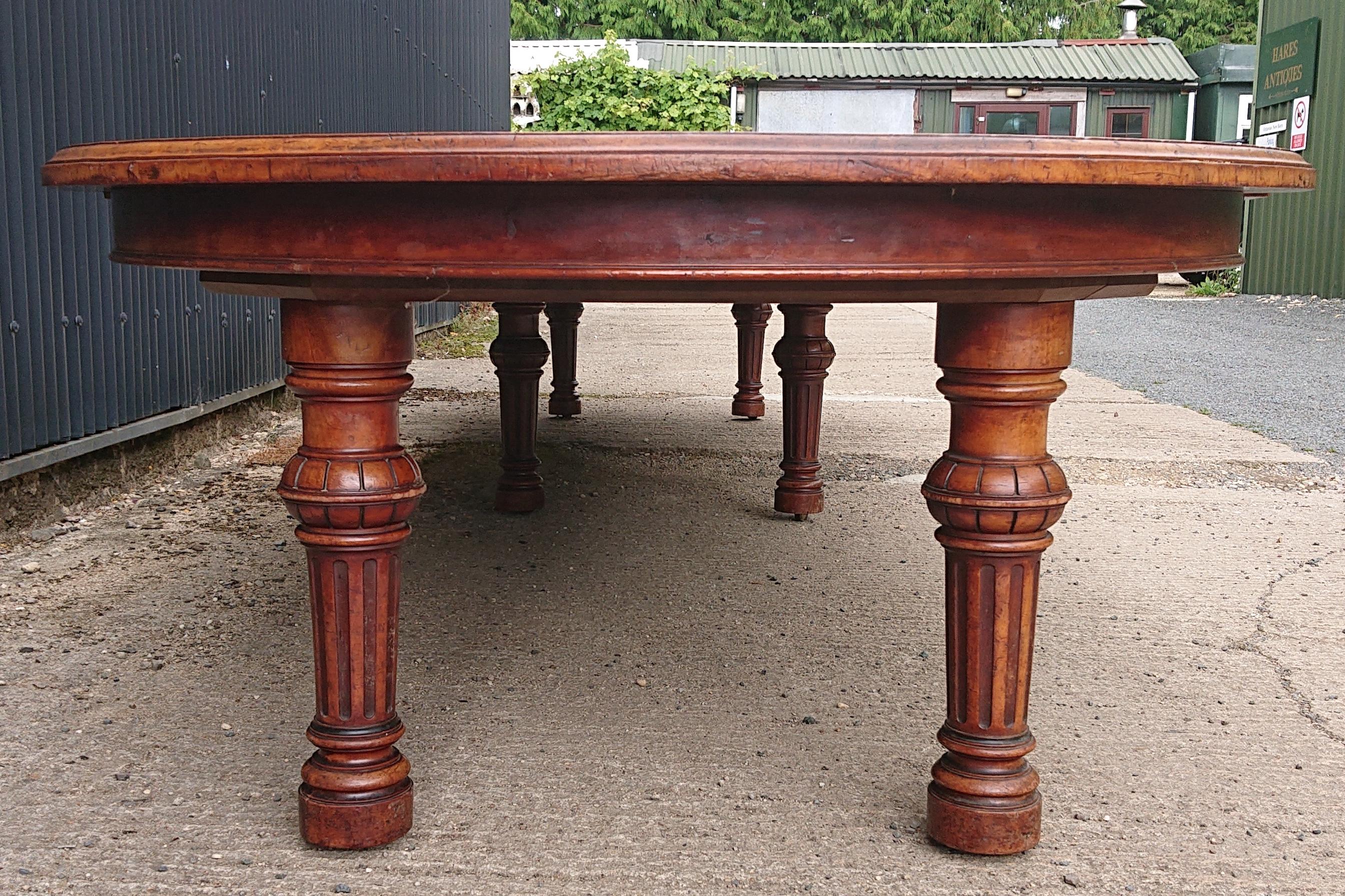 Large Gillows Dining Table For Sale 7