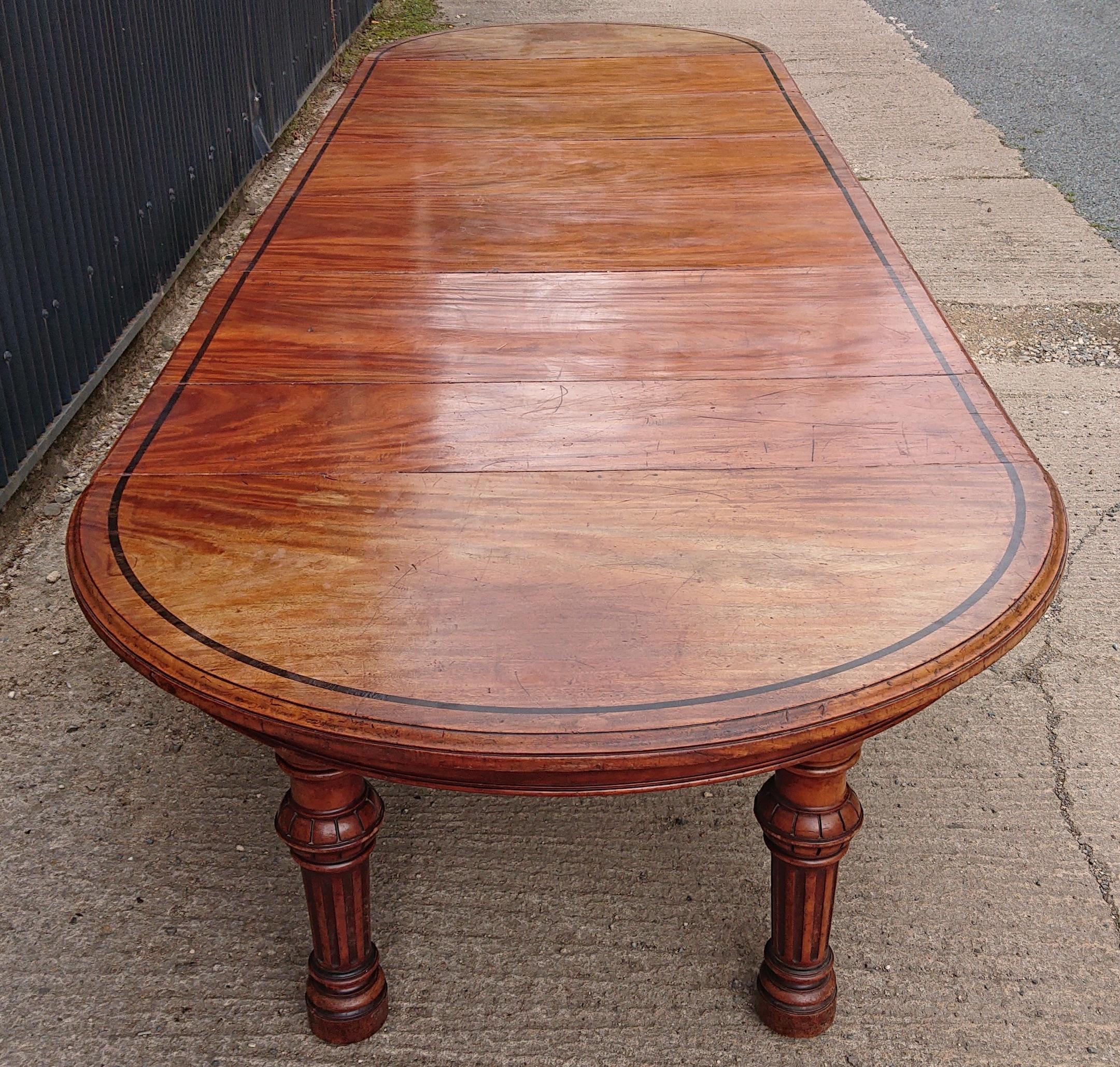Large Gillows Dining Table For Sale 2