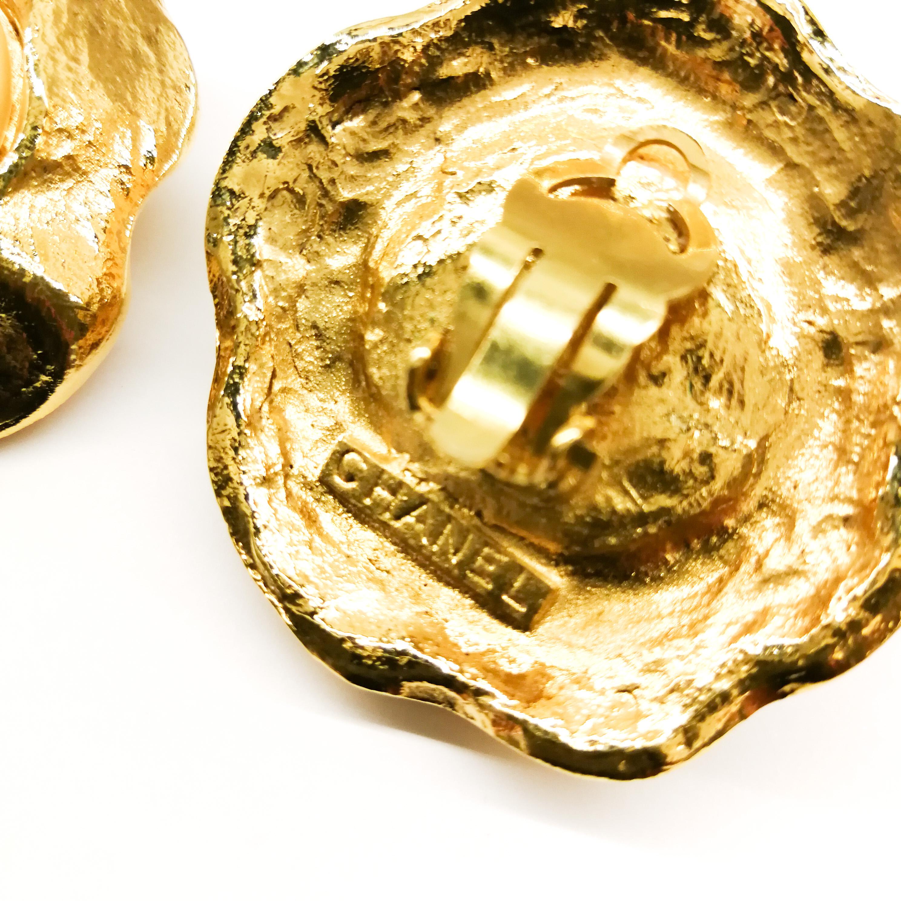 chanel baroque earrings