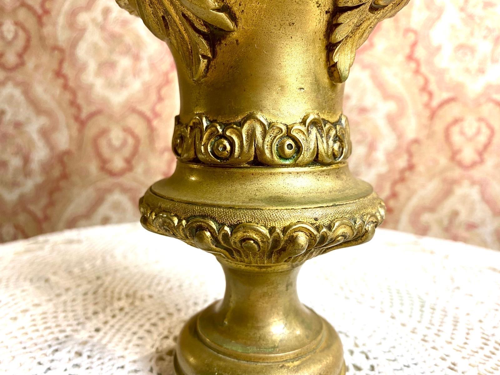 Großer vergoldeter Bronze-Treppenknauf - Maison Fontaine, Paris - 19. Jahrhundert im Angebot 2