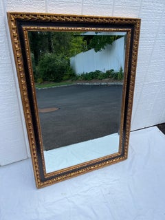 Large Gilt Cobalt Blue Black Mirror