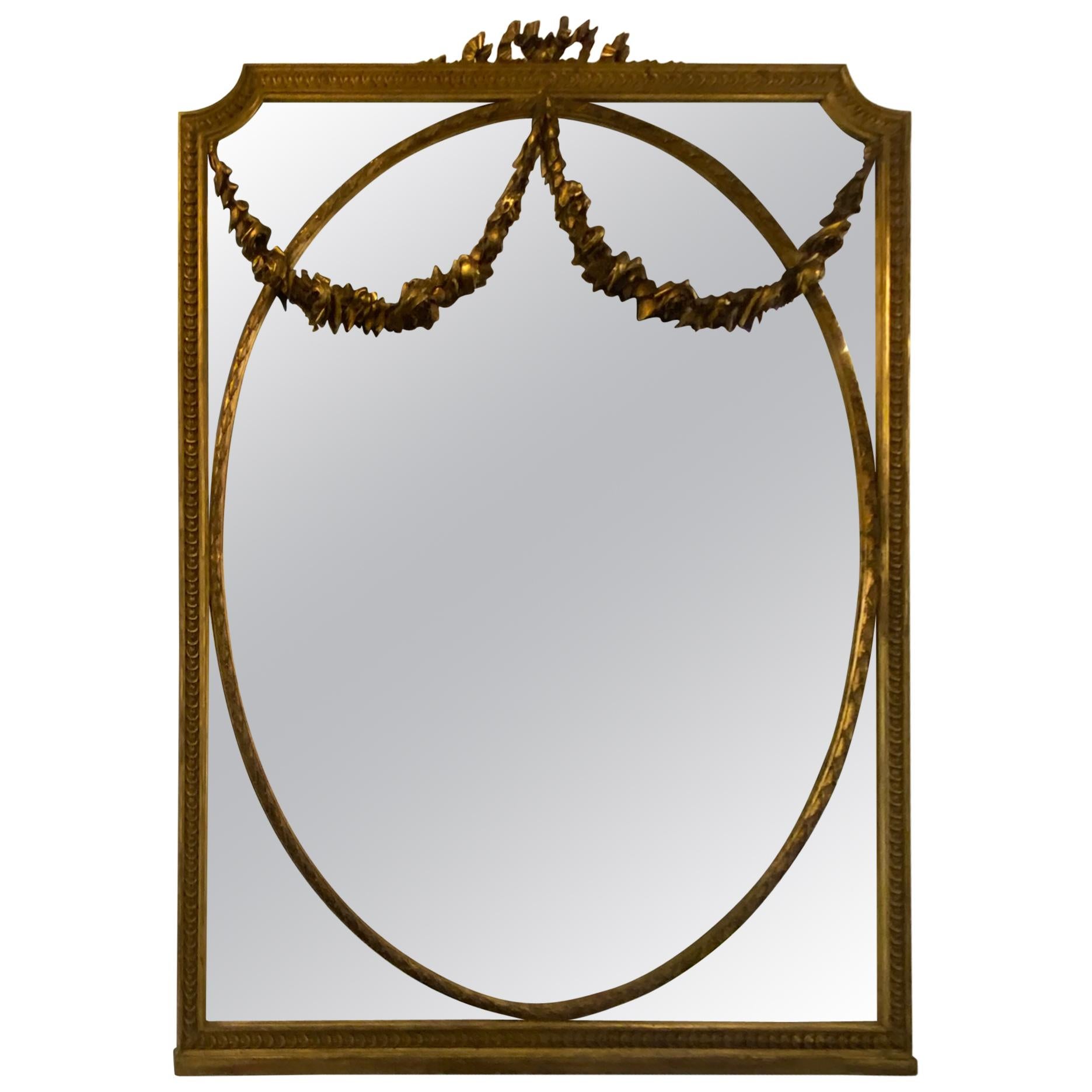 Gilt Gold Mirror For Sale at 1stDibs