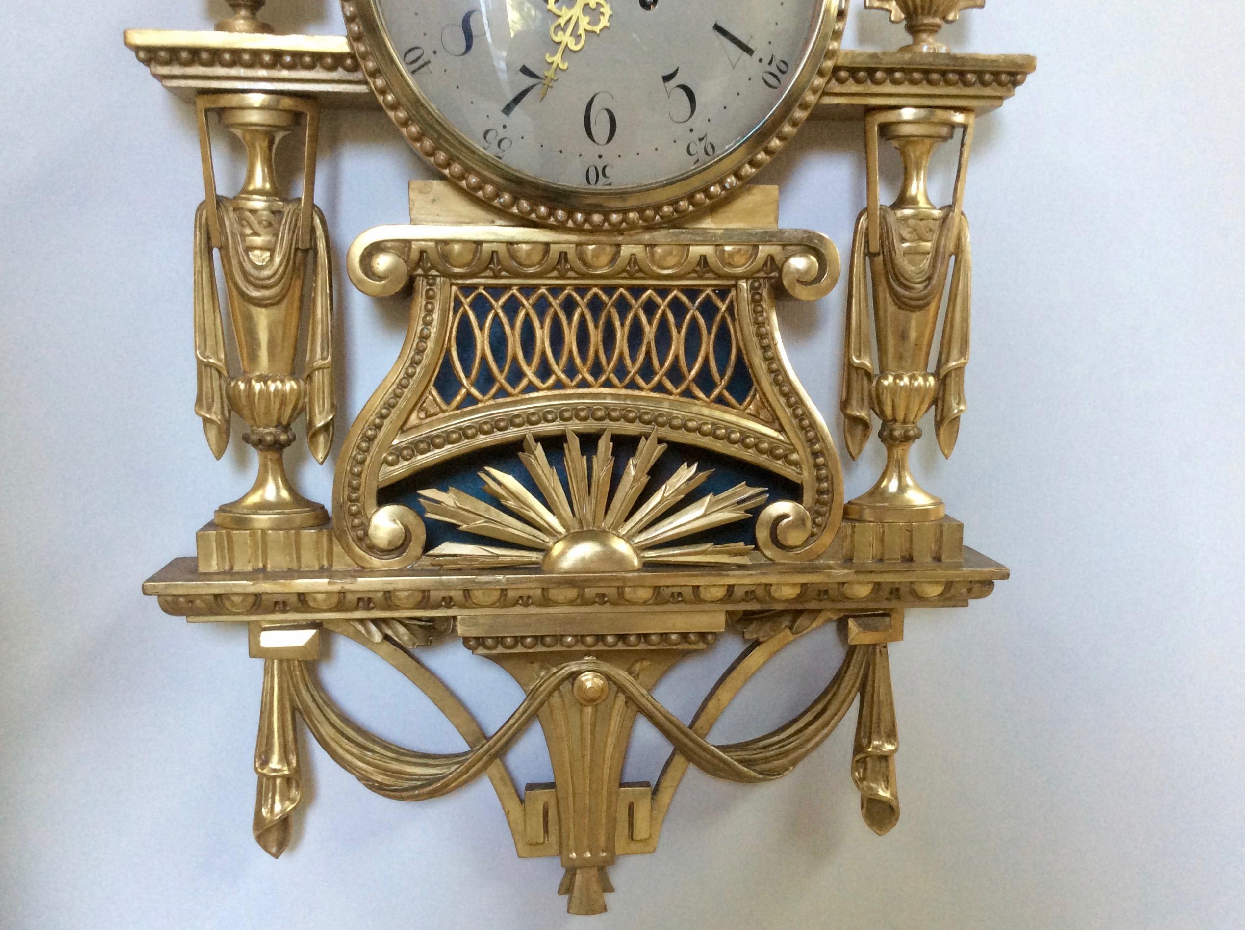 gustav becker wall clock