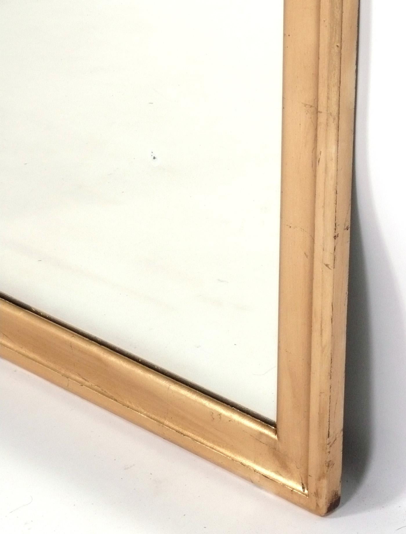 Doré Grand miroir en bois doré 44,75 