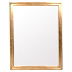 Large Gilt Wood Mirror 44.75"H x 34.5"W circa 1950s