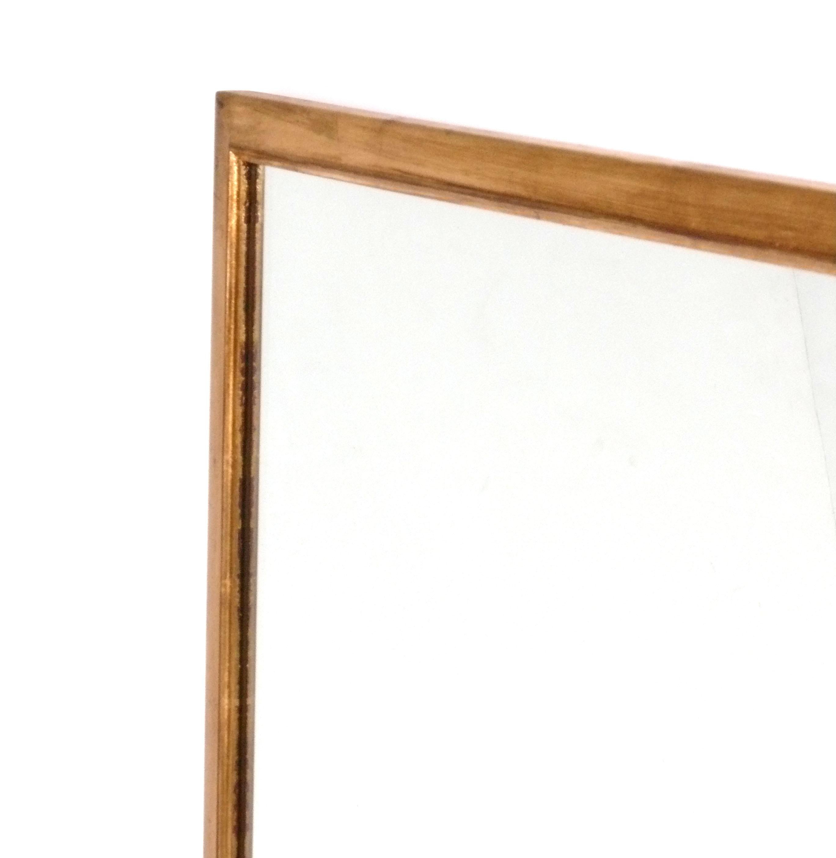 Gran espejo de madera dorada 46,5 