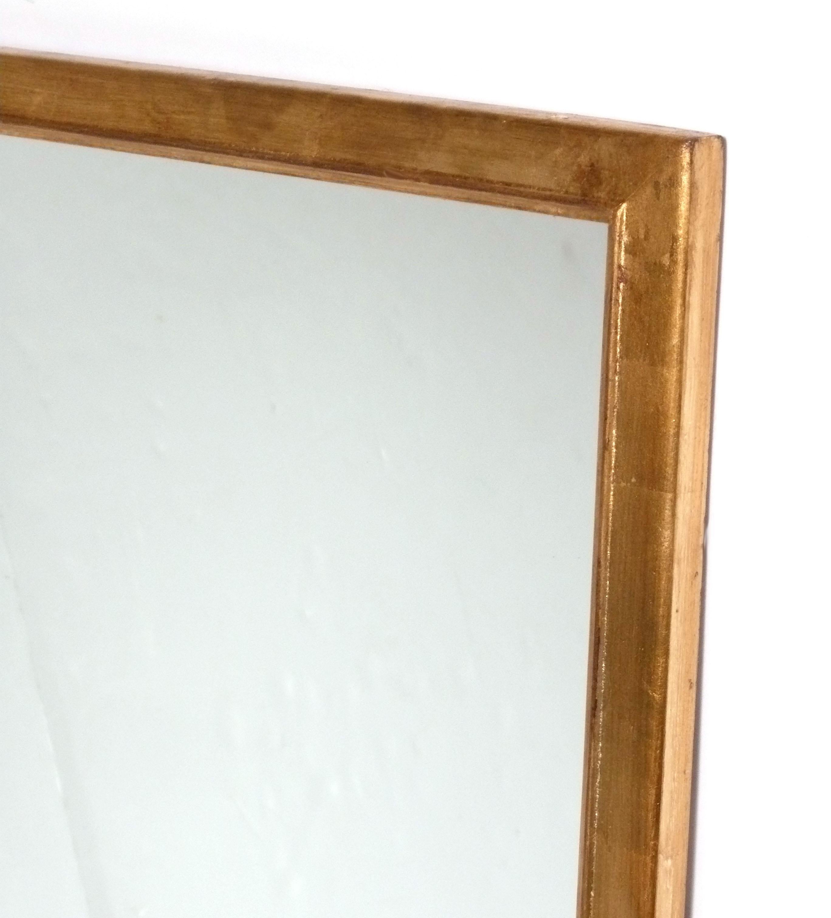 Gran espejo de madera dorada 46,5 