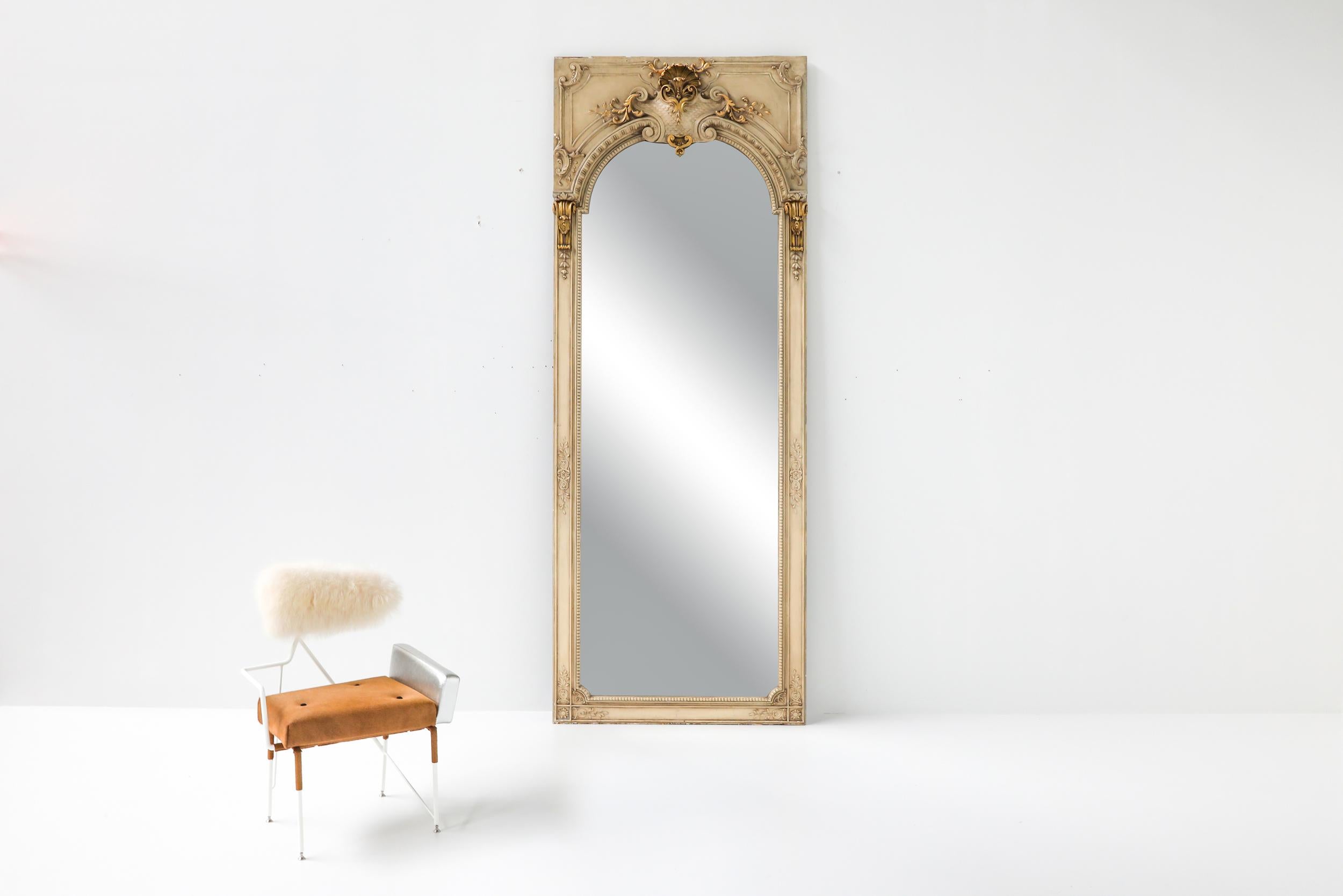 full length mirror wood frame
