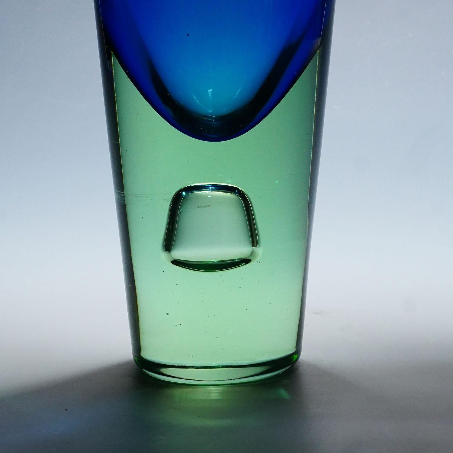 Große Gino Cenedese Sommerso-Vase, ca. 1960er-Jahre im Zustand „Gut“ im Angebot in Berghuelen, DE