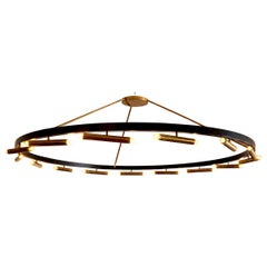 Large Gino Sarfatti chandelier 169cm diameter