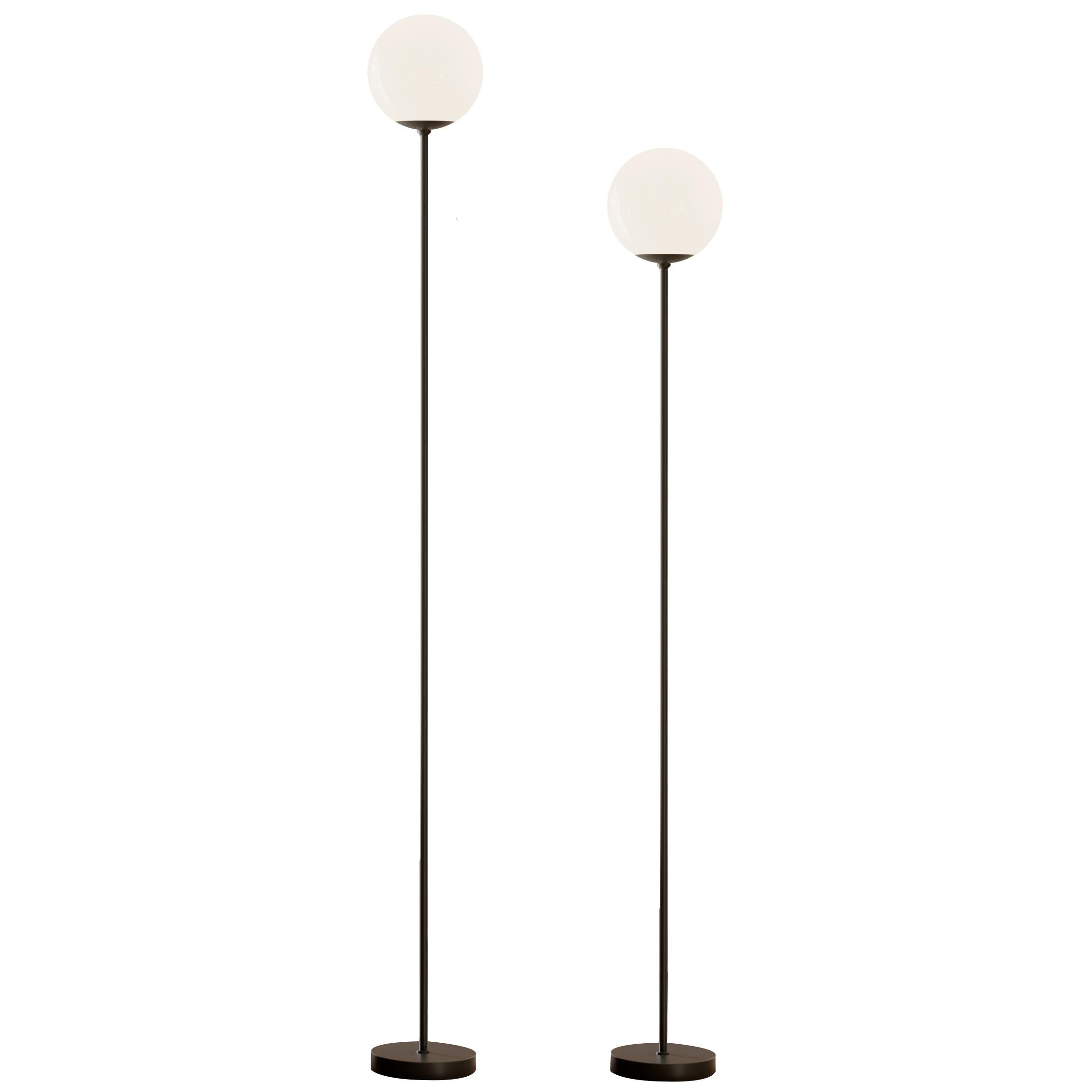 Steel Large Gino Sarfatti Model 1081 Floor Lamp for Astep For Sale