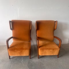 Large Gio Ponti Lounge Chairs