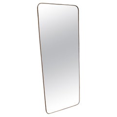 Large Gio Ponti Wall Mirror by Fontana Arte