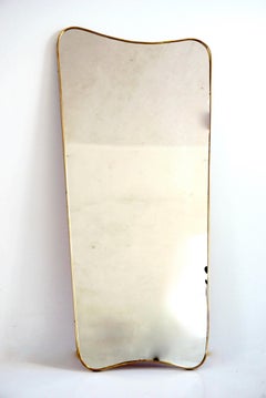 Large Gio Ponti Wall Mirror from Hotel Bristol Merano by Fontana Arte, 1950