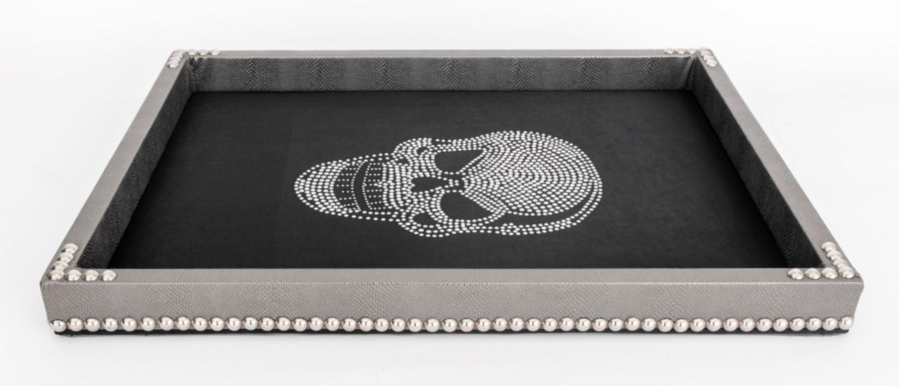Unknown Large Glam Rock Style Skull Tray For Sale