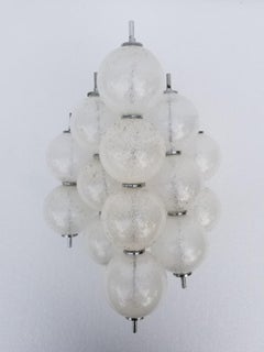 Large Glass Ball Kalmar Sconce