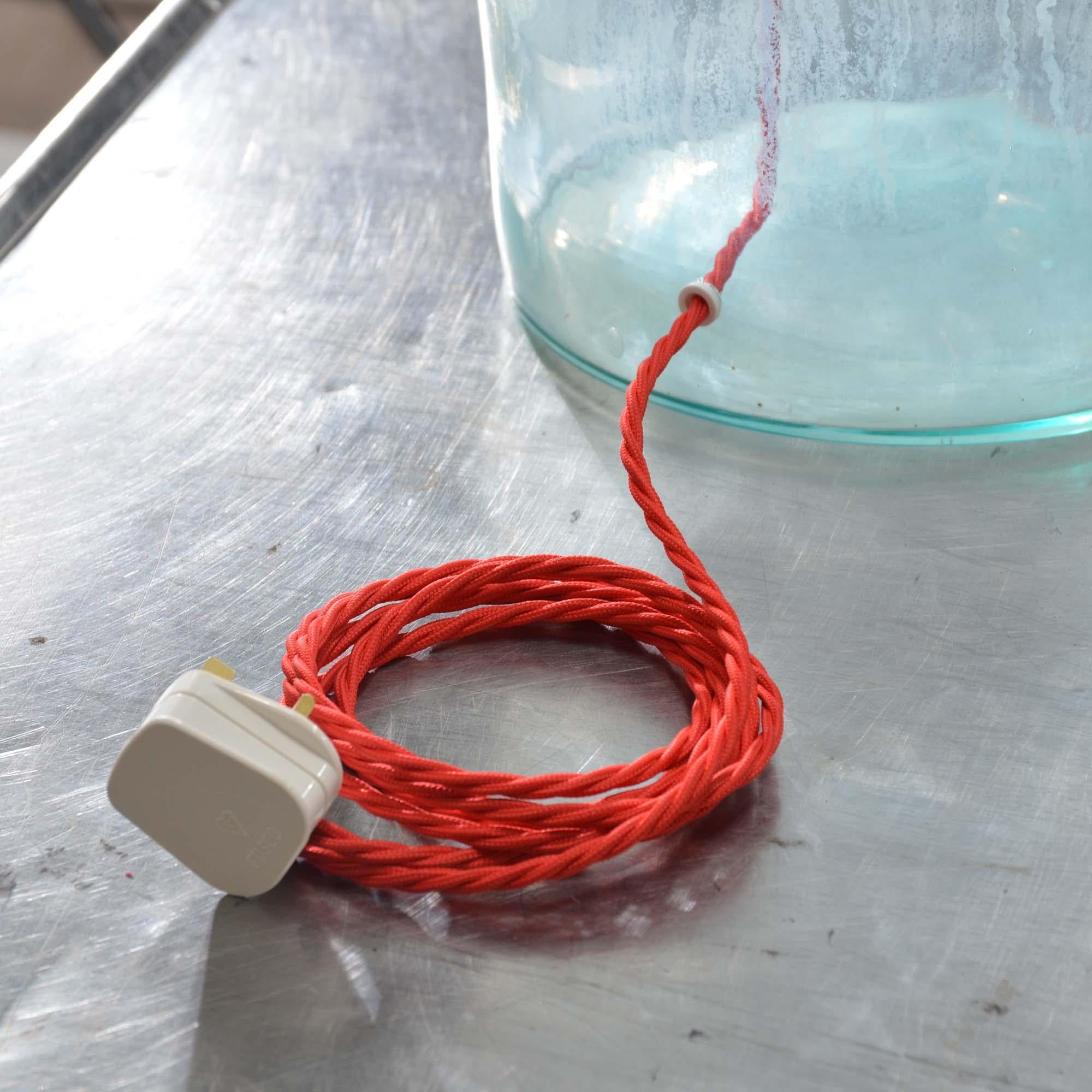 Lampe à grande bouteille en verre Bon état - En vente à Castle Douglas, GB