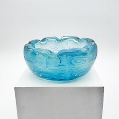 Large Glass bowl by A.D. Copier Unica