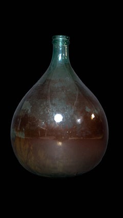 Large Glass Demi-John Jar