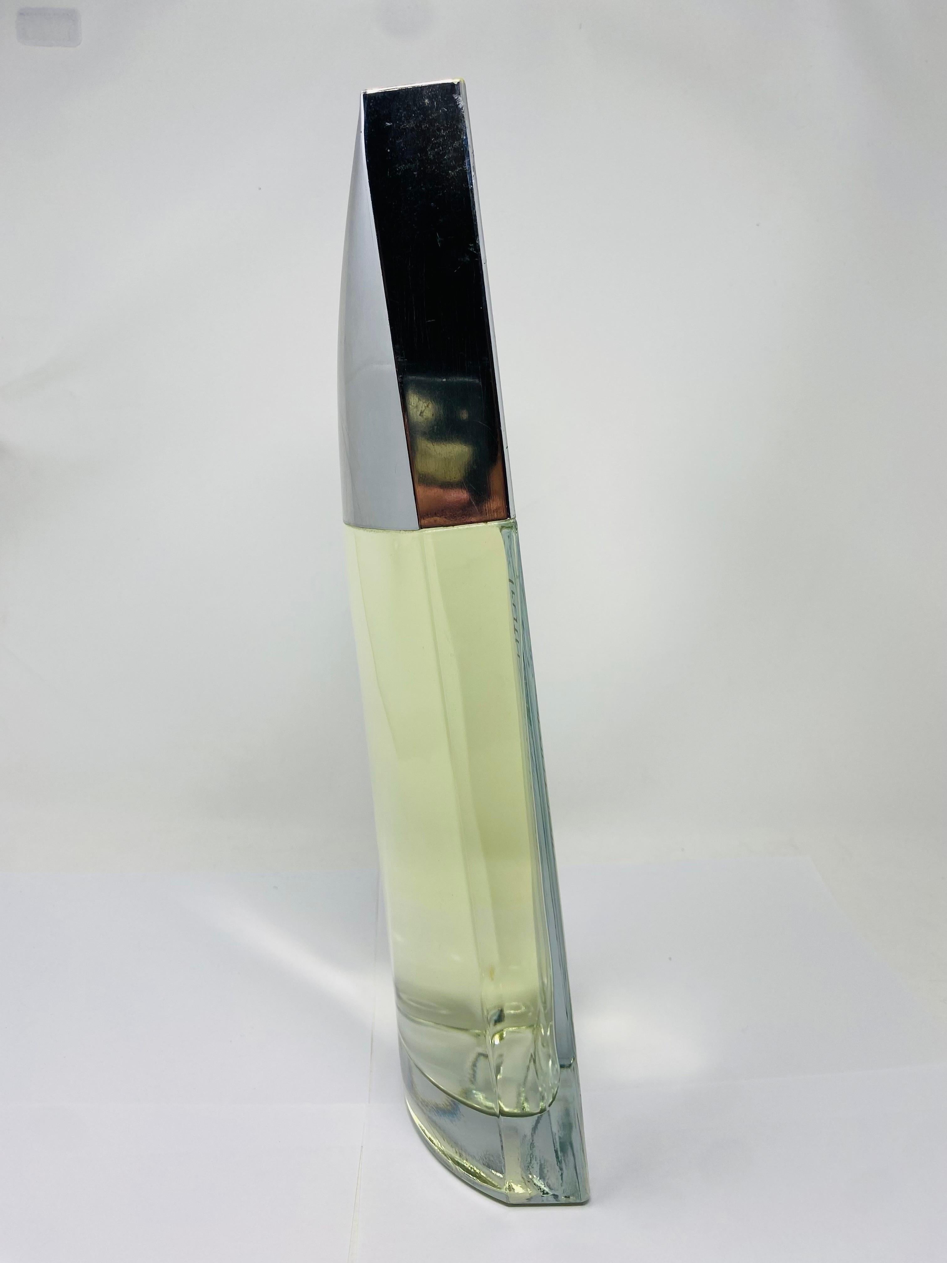 Large Glass Factice Truth by Calvin Klein In Good Condition For Sale In San Diego, CA