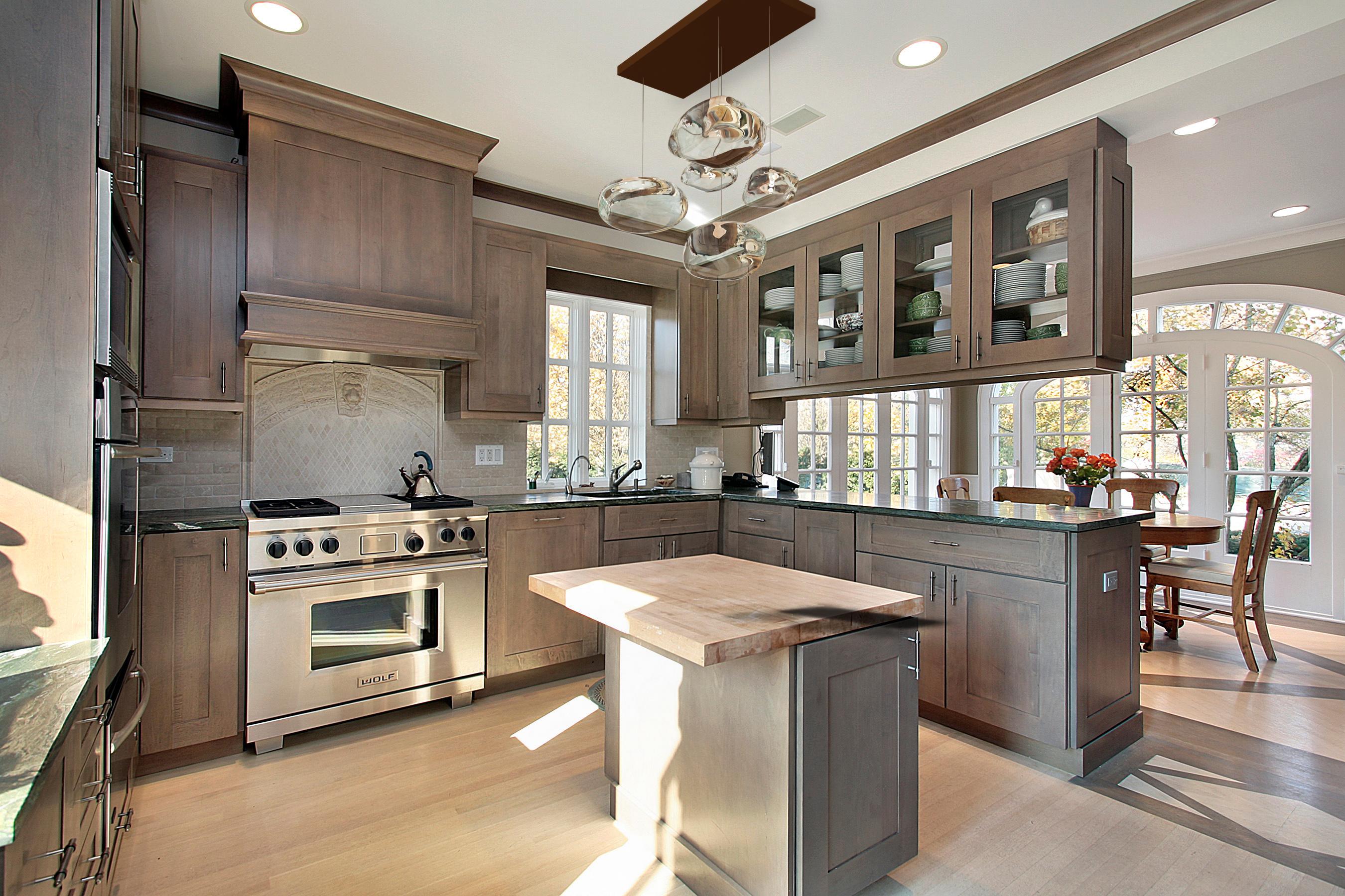 Modern Large Glass Globes Chandelier. Dining Room, Kitchen Island, Foyer, Living Room. For Sale