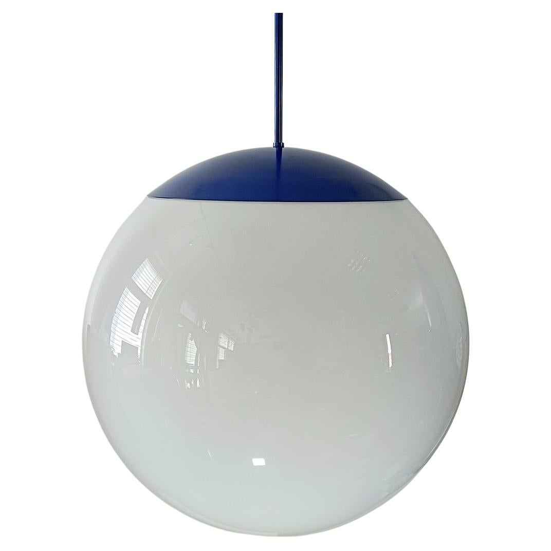 Large glass GLOBO pendant by Candas Design, max. diam 60cm (23")