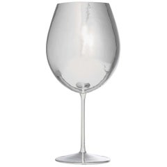 Large Glass in Premium Silver