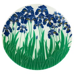 Retro Large Glass iris Tray