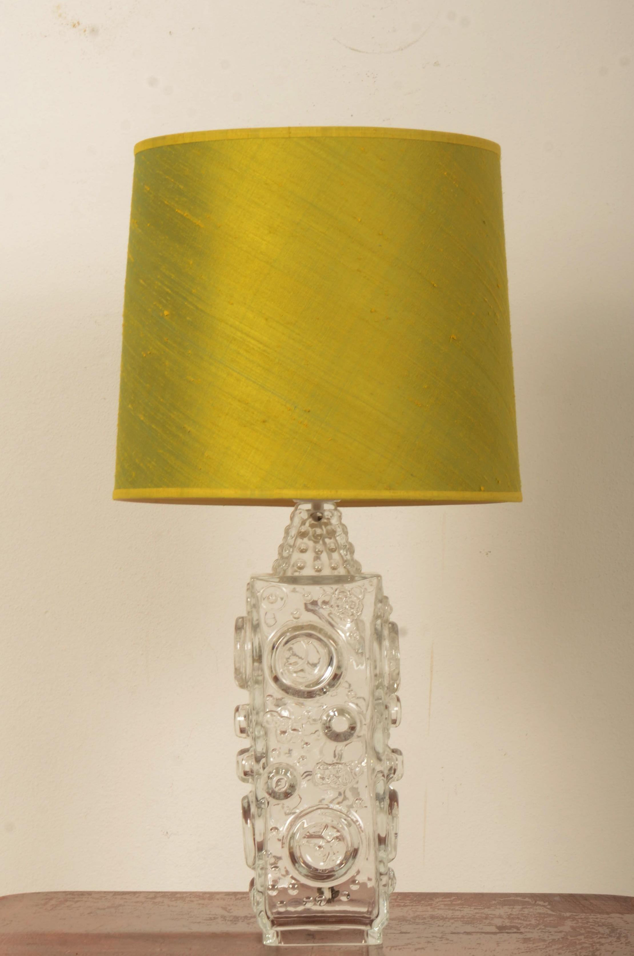 Grande lampe en verre de Josef Schott pour Smalandshyttan en vente 8