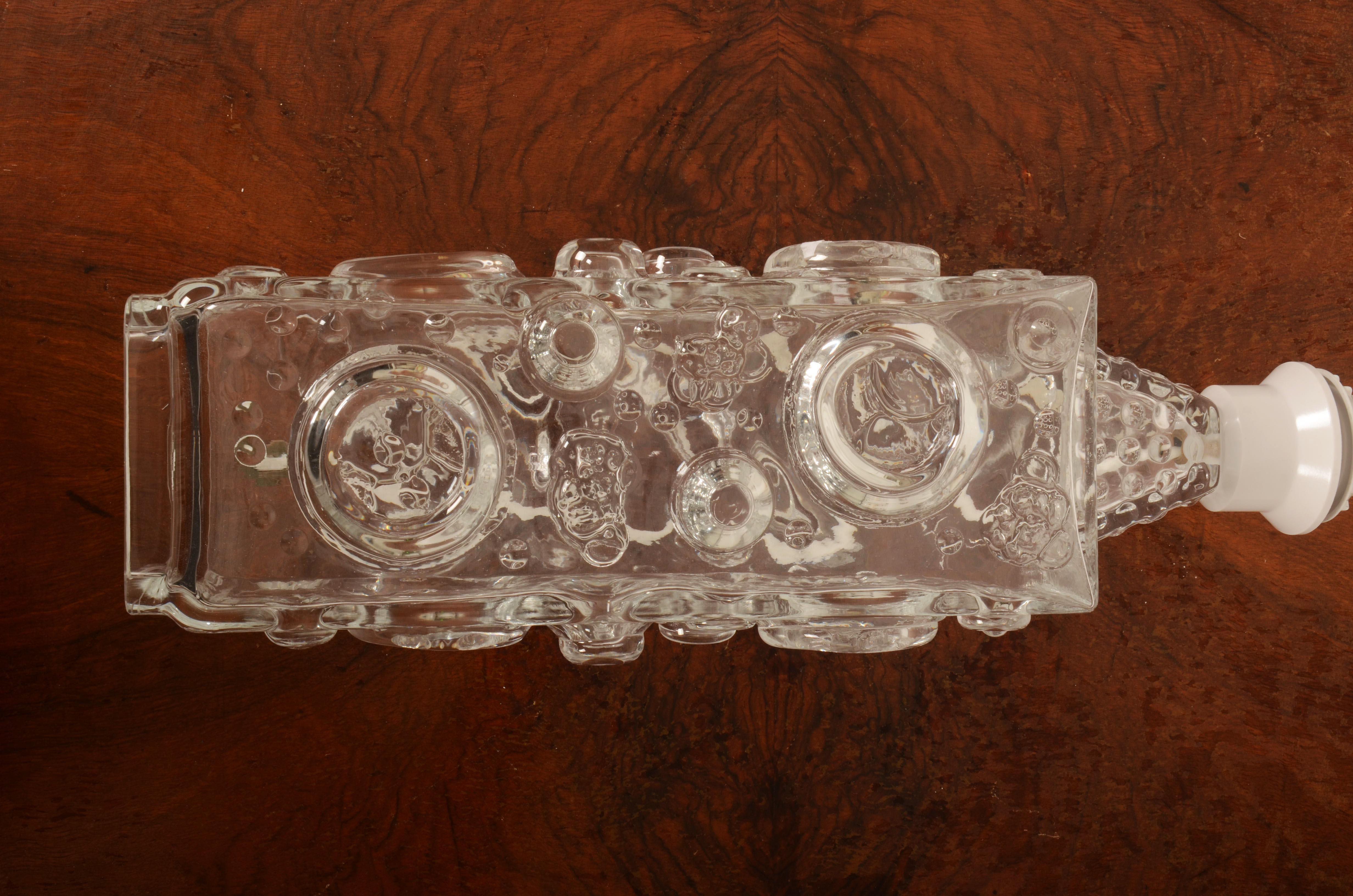 Grande lampe en verre de Josef Schott pour Smalandshyttan en vente 2